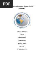 Derecho Tributario Exenciones