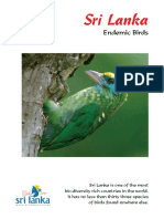 SLTPB GPG Endemic Birds of Sri Lanka (2010 03 26) EEdition 1st LP_0