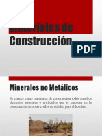 Clase #4 Minería de No Metálicos