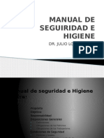 Manual de Seguiridad e Higiene