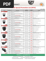 Lista de Precios Promocion