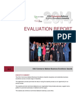 2014 CGU Commerce Ballarat Business Excellence Awards - Evaluation Report PDF