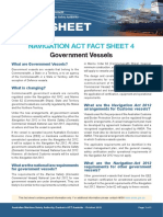 Sheet: Navigation Act Fact Sheet 4