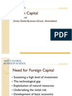 Foreign Capital Foreign Capital: Kalika Bansal Amity Global Business School, Ahmedabad