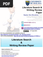 Download Literature Search  Writing Review Paper by Nader Ale Ebrahim SN311673669 doc pdf