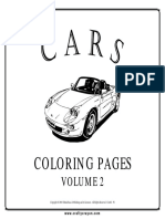 Cars Coloring Pages Vol 2