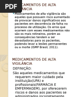 Medicamentos de Alta Vigilância