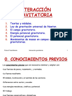 1 Interaccion Gravitatoria PDF