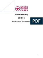 South London Cares Winter Wellbeing 2015/16 - Final Report