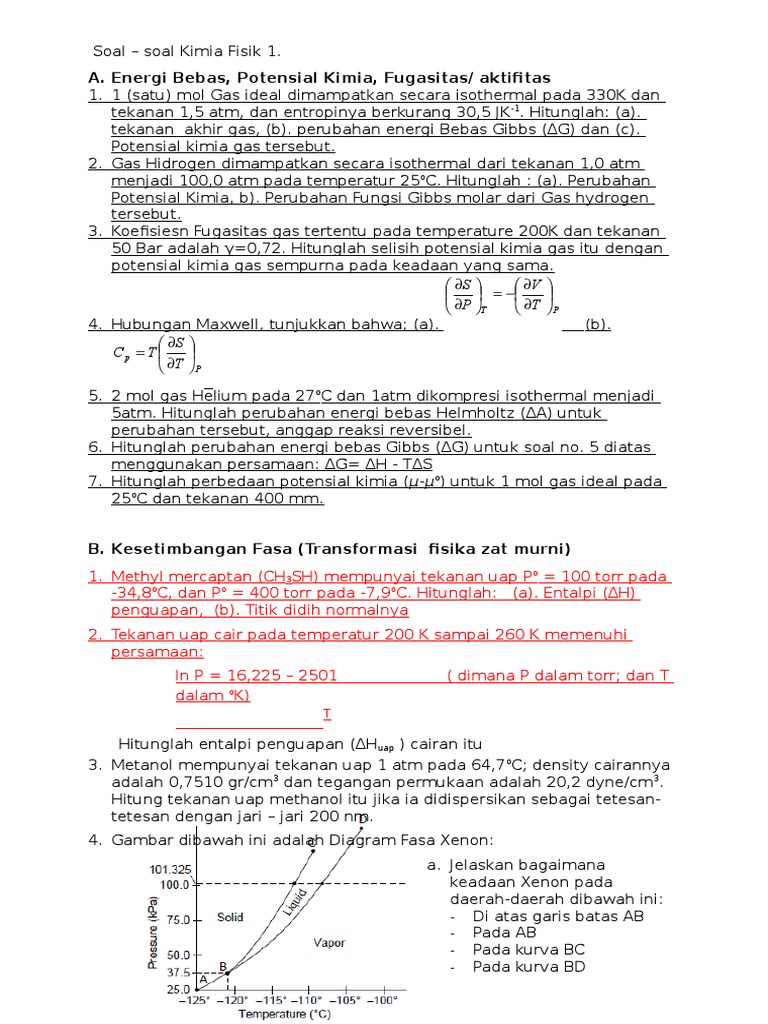 Documents Tips Soal Kf Kesetimbangan Fasa Zat Murni