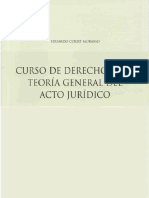 Curso de Derecho Civil - Teoria General Del Acto Juridico - Eduardo Court Murasso 