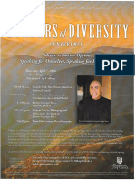 Baca Flyer Diversity Panel