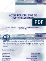 Actas Policiales Perito Consultores Tecnicos