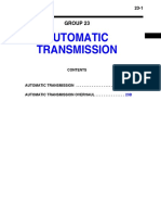 Automatic Transmission: Group 23