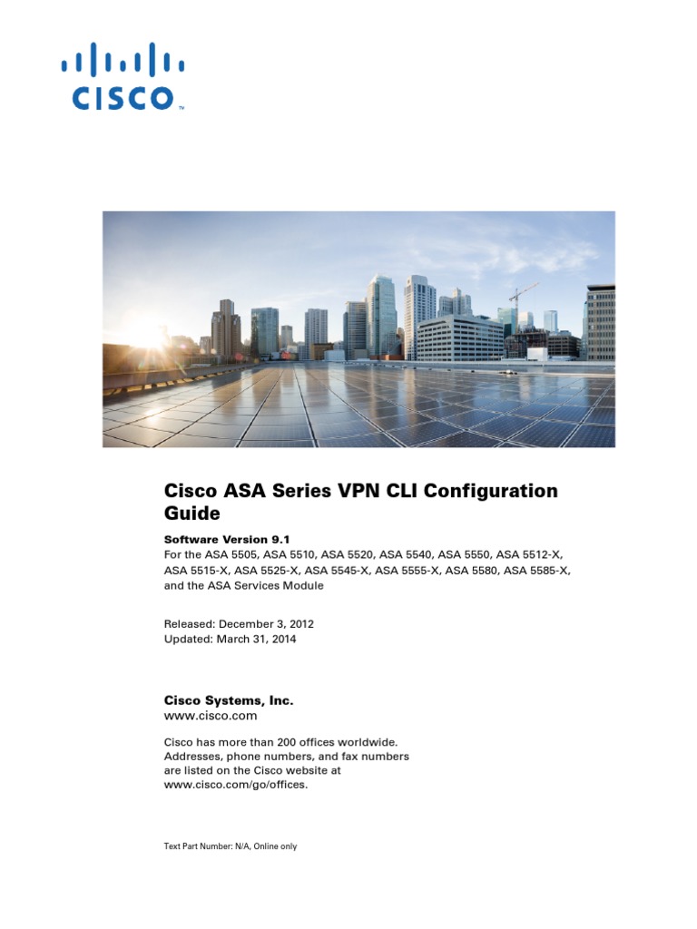 Asa 91 VPN Config | PDF | Virtual Private Network | Port (Computer  Networking)