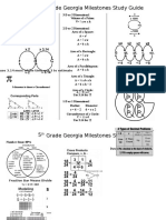 5th Grade Math Georgia Milestones Study Guide