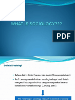What Is Sociology - 1
