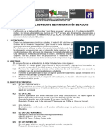 Bases para El Concurso de Ambientación de Aulas