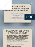 El Computador Se Reinicia Automáticamente o Se Apaga