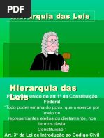 Hierarquia Das Leis - ENGENHARIA DA SEGURANÇA DO TRABALHO
