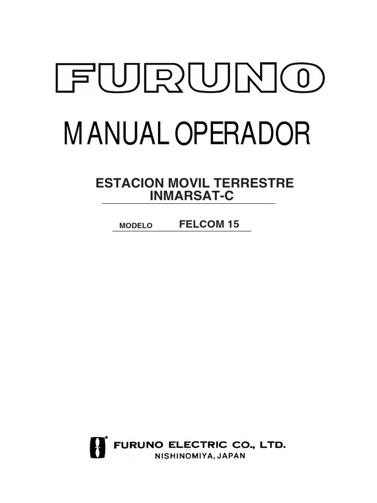 Felcom15 Operator's Manual in Spanish | PDF | Sistema de ...