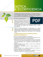 Politica de Ecoeficiencia 2014