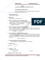 EC6302- Digital Electronics Two Marks Qu