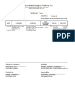 Trends and Technologies ITINERARY