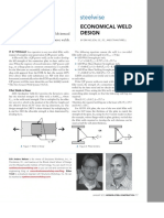 Economical Weld Design