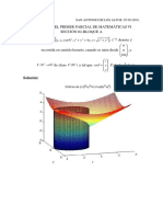 Solución Del Primer Parcial de MatemáticasVI a Marzo Junio 2016