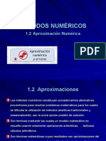 1.2 Aproximacion Numerica