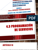 4.3 y 4.4 Transportacion y Regimen Aduanero