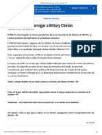 El FBI planea interrogar a Hillary Clinton - RT.pdf
