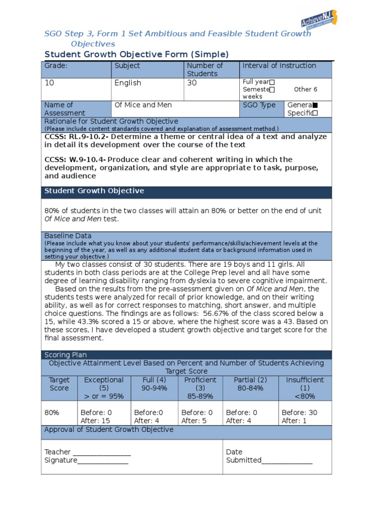 Sgo Form Final | PDF