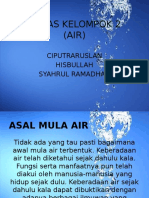 Tugas Kelompok 2 (AIR) : Ciputraruslan Hisbullah Syahrul Ramadhan