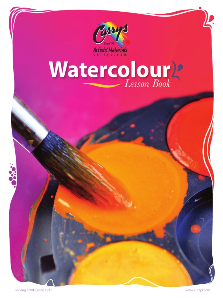Watercolour Lesson Book | Watercolor Painting | Drawing
