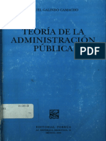 Libro Teoria de La Administracion Publica