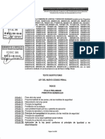 Texto Sustitutorio Ley Del Nuevo Código Penal