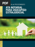 Cartilha Usucapião Extrajudicial Procedimento