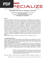 Criatividade e Inovacao Na Arquitetura Corporativa 171310157