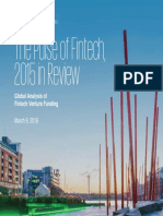 The Pulse of Fintech 2015 in Review