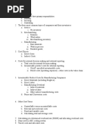 Final Exam Review: 1. Identify Managers' Three Primary Responsibilities. A. Planning B. Directing C. Controlling