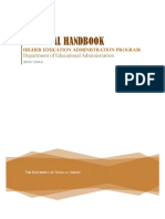 HED Doctoral Handbook