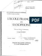 Lecole Francaise Du Saxophone Druet PDF