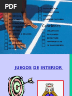 Cantos y Juegos