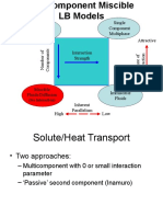 Multicomponent LBM Method