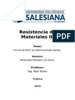 Circulo de Mohr en Deformaciones Planas