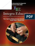 Revista de Investigación Educativa. Aportes Al Diseño Curricular de La Ley de Educación Avelino Siñani - Elizardo Perez