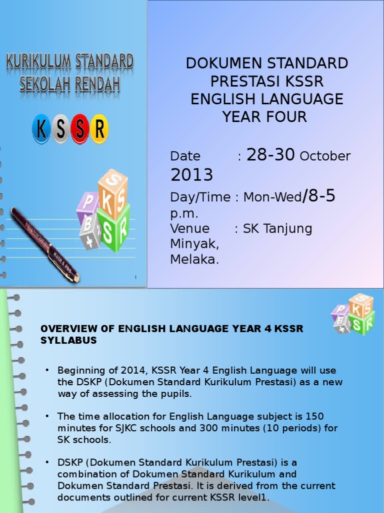 English Yr 4 Kssr Pdf Reading Process Phonics