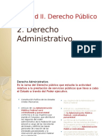 Derecho Administrativo. Organización y funciones de la AP Federal